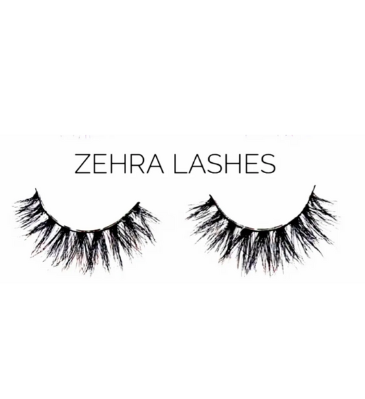 رموش زهرة مينك الفاخرة ثلاثية الأبعاد