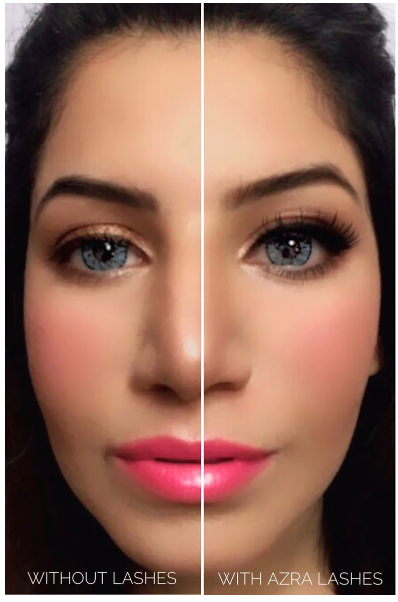 رموش أزرا مينك الفاخرة