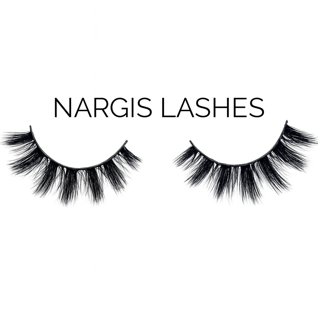 رموش نرجس مينك الفاخرة ثلاثية الأبعاد