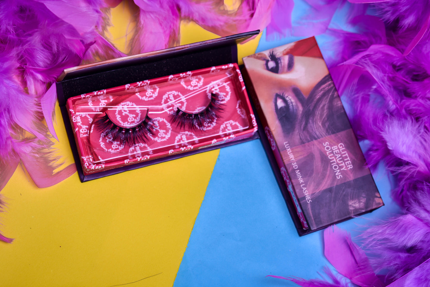 رموش نرجس مينك الفاخرة ثلاثية الأبعاد