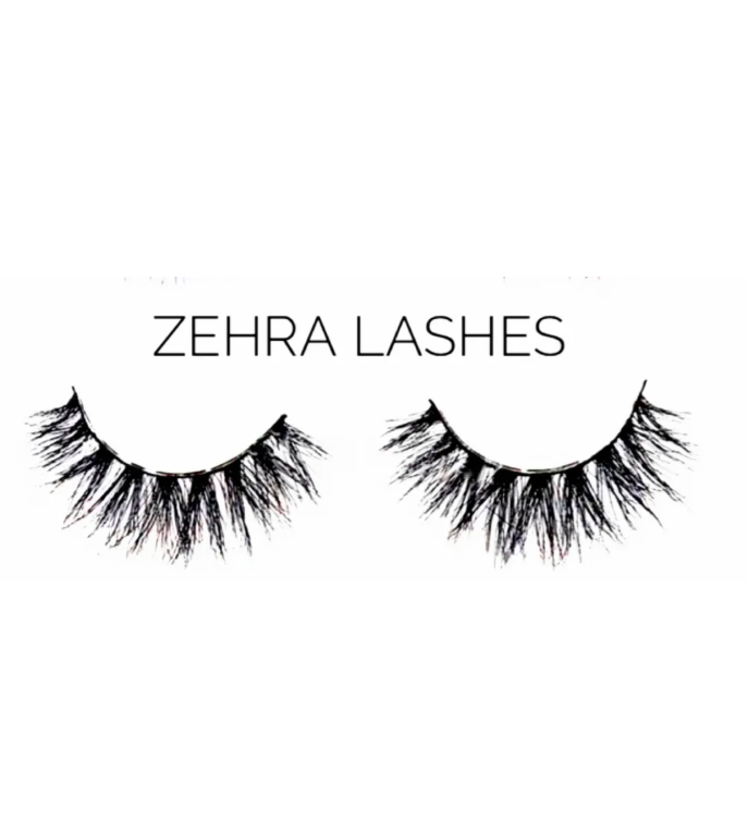 رموش زهرة مينك الفاخرة ثلاثية الأبعاد